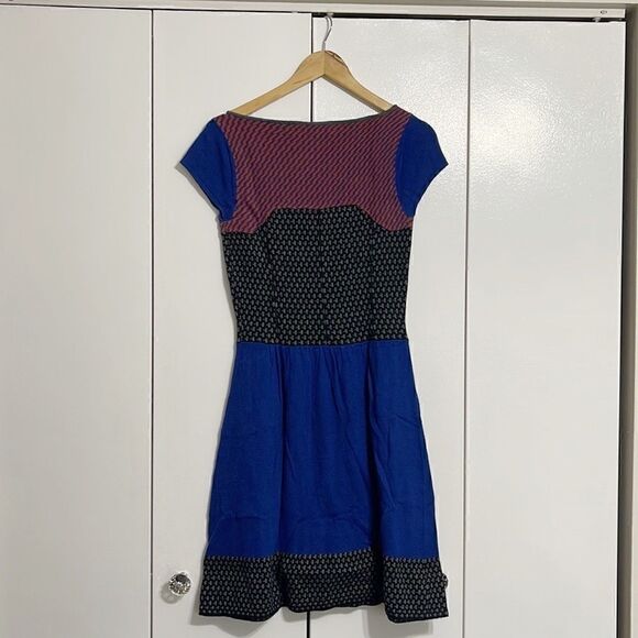 Anthropologie Color Block Sweater Dress Size S - Picture 4 of 6